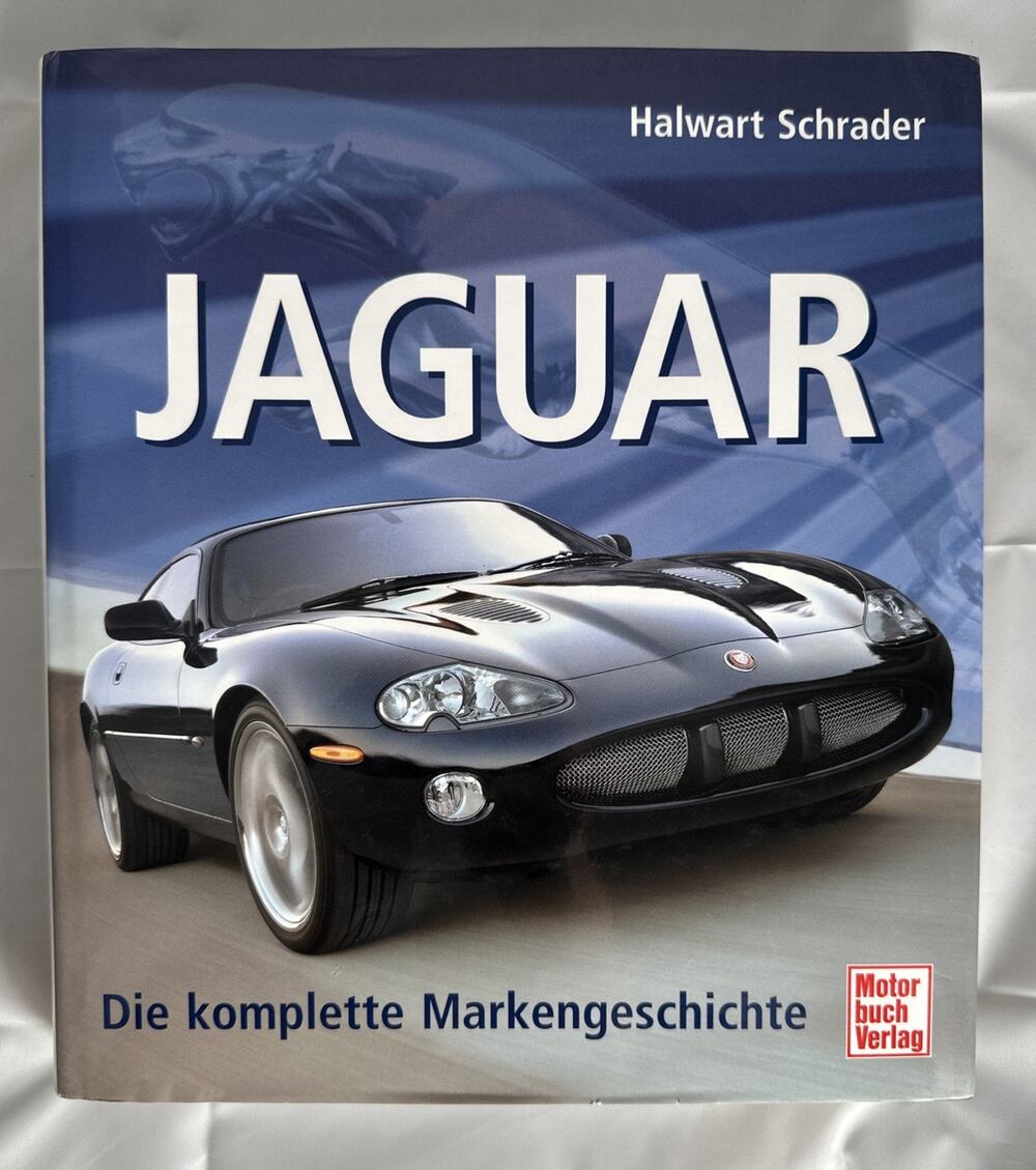 Jaguar Halwart Schrader History Book German Version- Only German Language